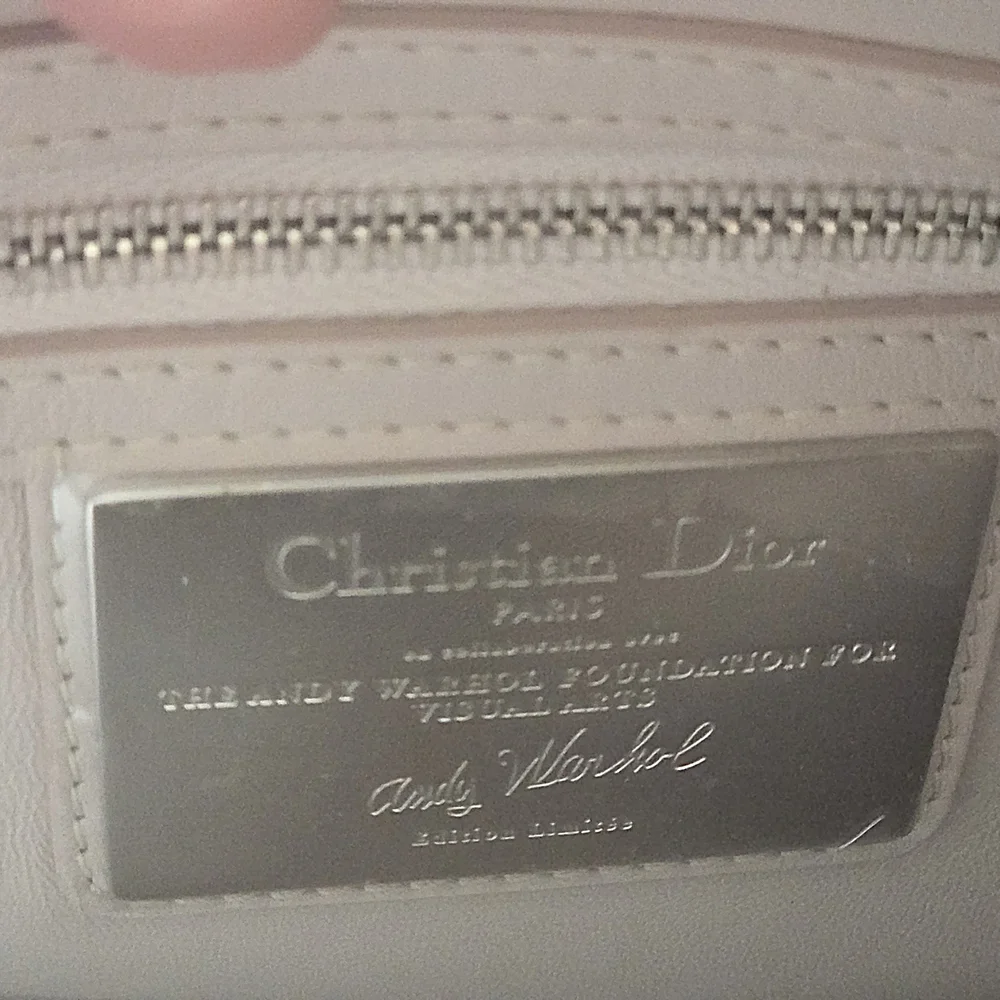 ✨Lady Dior x Andy Warhol Stiletto Motif – Christian Dior Collector Piece✨